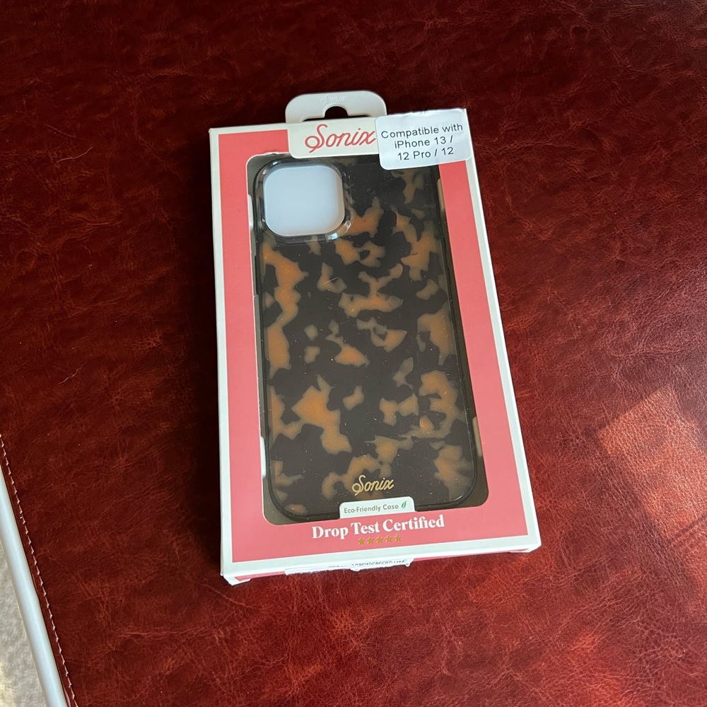 NWT Tortoise Shell Sonix iPhone 13 / 12 / 12 Pro Phone Case